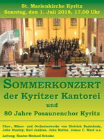 Plakat Sommermusik