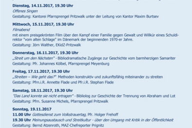 Plakat Friedensdekade