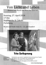 Plakat Von Licht und Leben