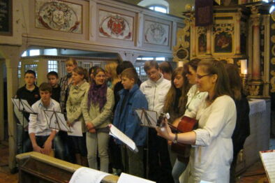 Gottesdienst in Lanzer Kirche