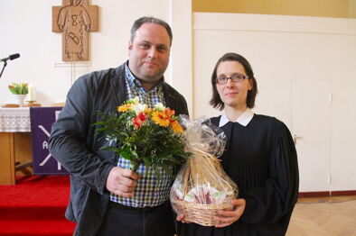 Mareike Sabl und Gordon Fähling