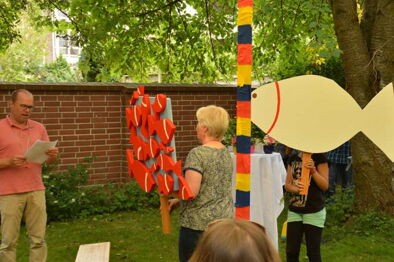 Aufführung der Geschichte von Ichthys-Fisch