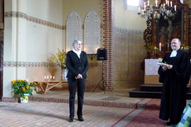 Frau Bethmann und Pfarrer Nier